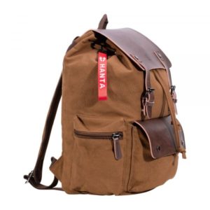 Hanta Nature Rucksack Canvas 25 L braun