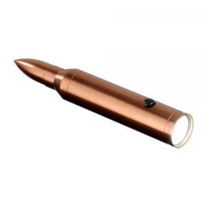 KH Security Taschenlampe Bullet Light messing