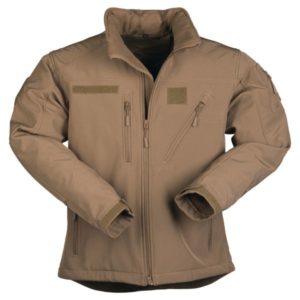 Mil-Tec Jacke Softshell SCU 14 coyote, Größe M