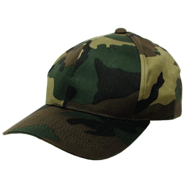 MFH US Baseball Cap Mischgewebe woodland