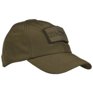 Baseball Cap Softshell oliv