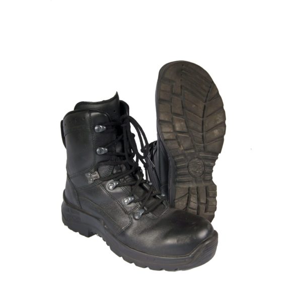 HAIX Police Einsatzstiefel Leder schwarz gebraucht Schuhe D 42/270