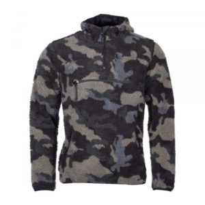 Brandit Pullover Teddyfleece Worker darkcamo