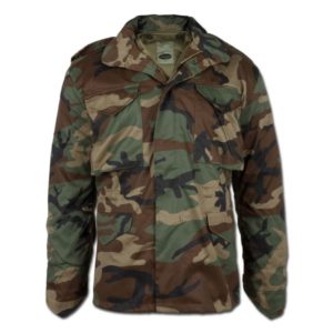 Mil-Tec Feldjacke M-65 Style woodland, Größe 3XL