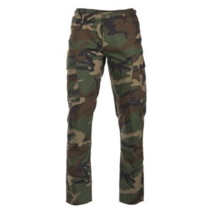 Teesar US BDU Feldhose Slim Fit woodland