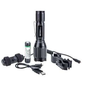 Nextorch LED Taschenlampe T5G Dual-LED schwarz