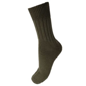 Original BW Socke mit Plüschsohle kurz oliv Schuhe D 45