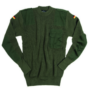 Bundeswehr Pullover Wolle/Acryl oliv Bekl. 58/60