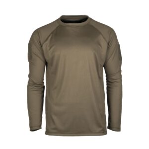 Langarmshirt Tactical Quick Dry oliv 3-XL