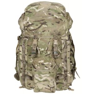 Britischer INF Short Rucksack ohne Seitentaschen IRR MTP tarn gebraucht