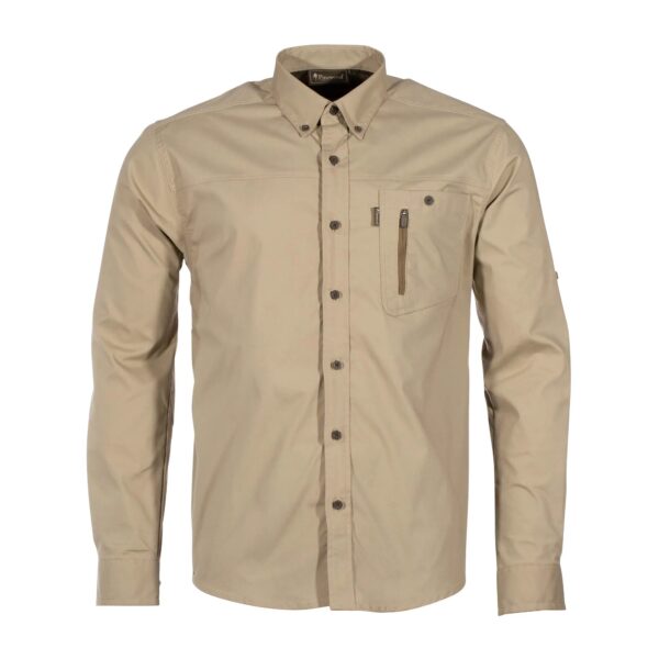 Pinewood Longsleeve Tiveden TC InsectStop light khaki