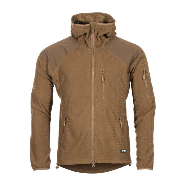 AB Fleecejacke Fleece Hoodie Delta coyote