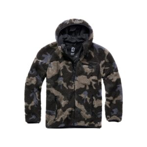 Brandit Jacke Teddyfleece Worker Jacket darkcamo