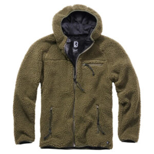 Brandit Jacke Teddyfleece Worker Jacket oliv