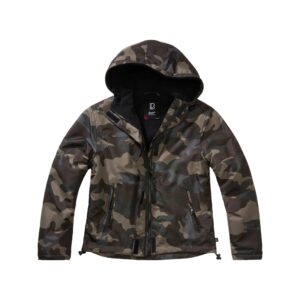 Brandit Jacke Windbreaker Frontzip darkcamo Frauen