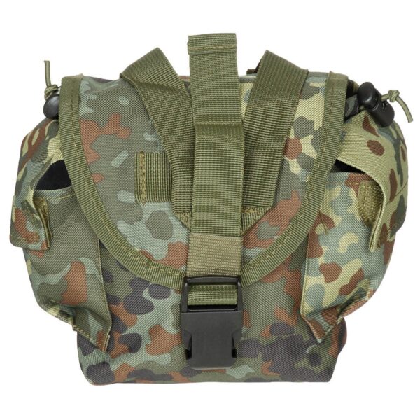 MFH Gürteltasche Trinkflaschentasche Molle flecktarn