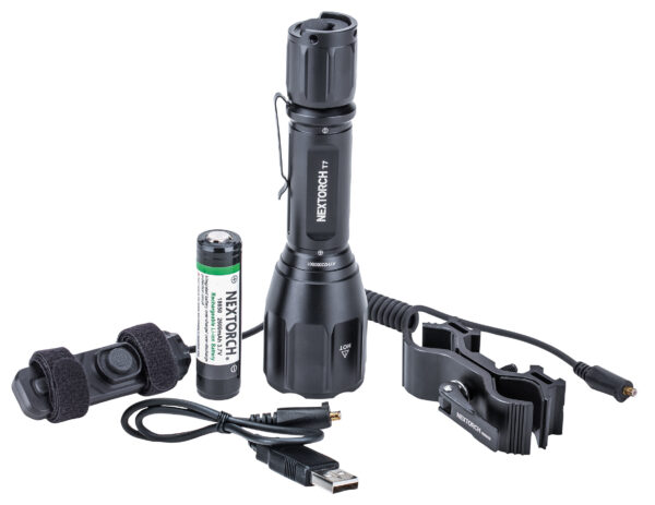 Nextorch T7 V2.0 LED Taschenlampe Jagd Set 1300 Lumen