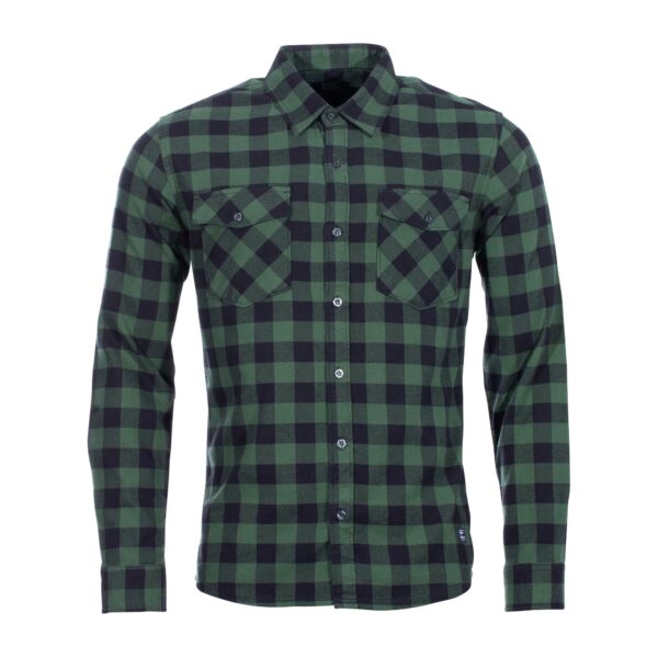 Vintage Industries Hemd Harley Shirt green check