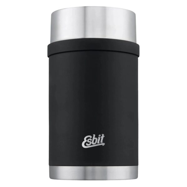 Esbit Thermobehälter Sculptor Edelstahl 1 L schwarz