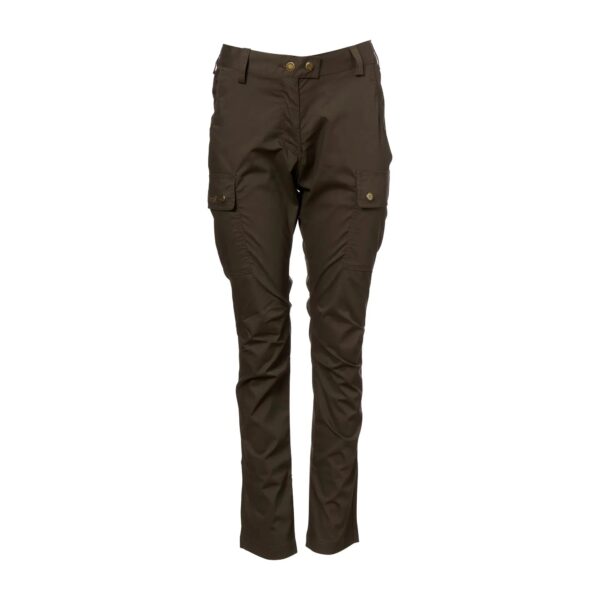 Pinewood Hose Finnveden dark olive Frauen