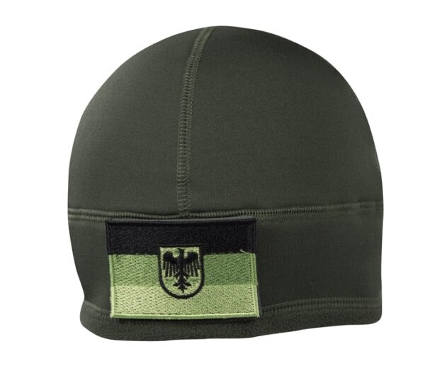 Bundeswehr Einsatz Mütze mit ID-Klettfläche oliv L