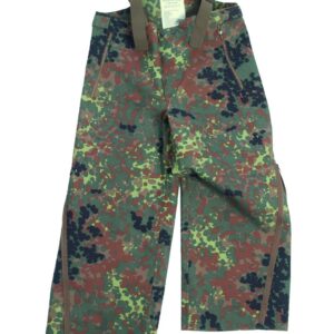 Bundeswehr Nässeschutz-Hose flecktarn neu Bekl. 48