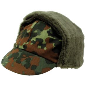 Bundeswehr Wintermütze Flecktarn neu Kopfbedeckung 58