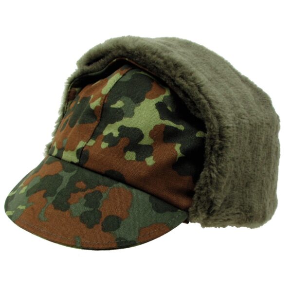 Bundeswehr Wintermütze Flecktarn neu Kopfbedeckung 58