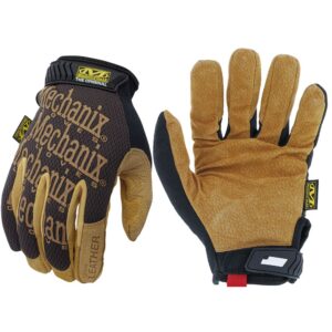 Handschuh Mechanix DuraHide Original schwarz/braun M