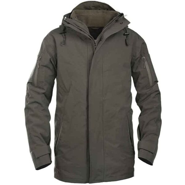 Jacke Nässeschutz mit Fleece Gen.II ranger green S
