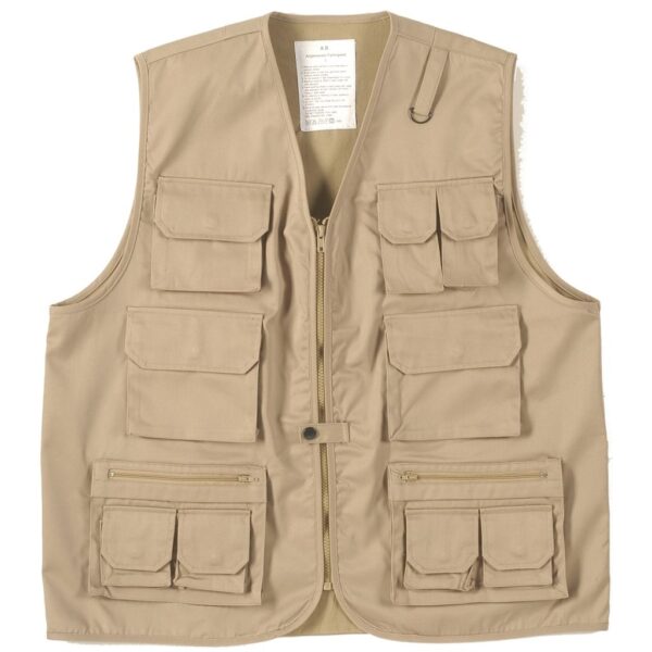 Jagdweste Anglerweste khaki S