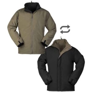 Kälteschutz Jacke wendbar ranger green/schwarz S