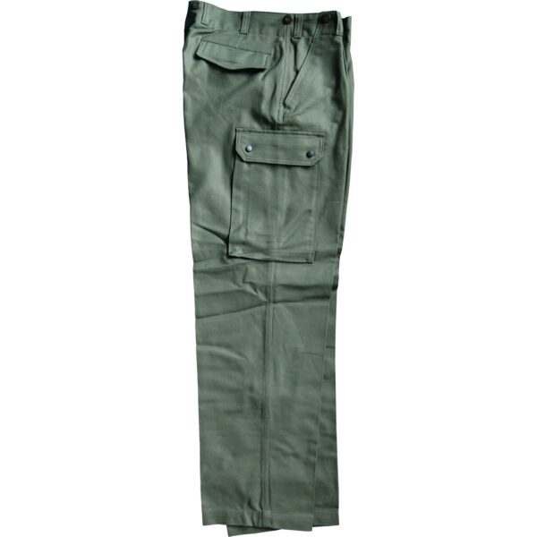 Köhler Moleskinhose mit Reißverschluss oliv Bekl. 46