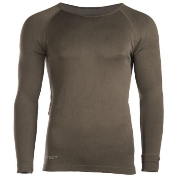 Langarmshirt Sports oliv S/M