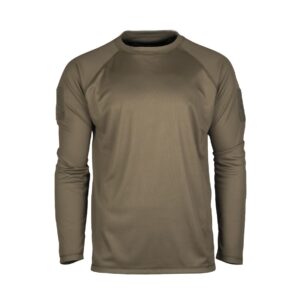 Langarmshirt Tactical Quick Dry oliv S