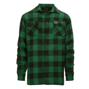 Lumberjack Holzfällerhemd Karohemd Flanell schwarz/grün M