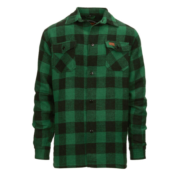 Lumberjack Holzfällerhemd Karohemd Flanell schwarz/grün M