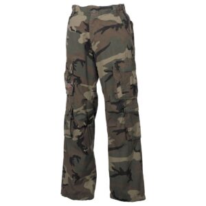 MFH Cargo-Hose Defense woodland Restposten XXL