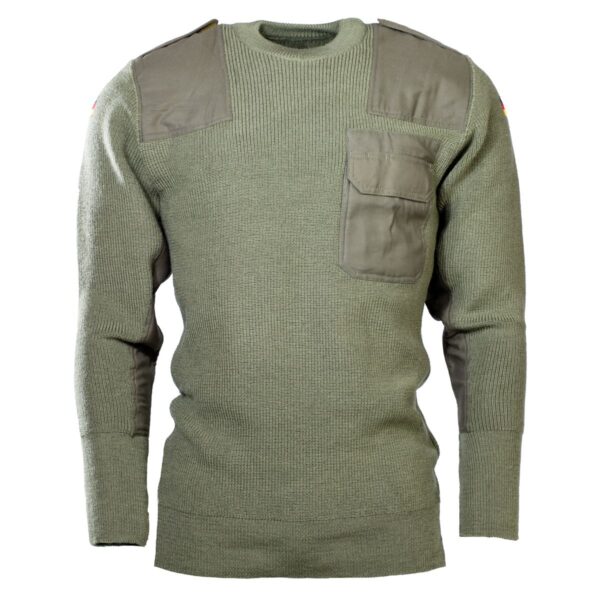 Original Bundeswehr Pullover oliv Bekl. 48