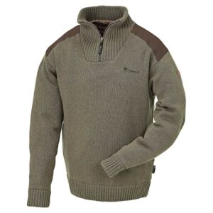 Pinewood Pullover Troyer New Stormy brown melange M