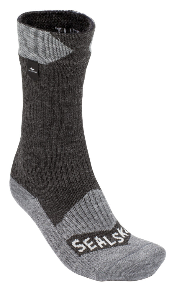 SealSkinz Socken Waterproof All Weather Mid Sock Restposten L