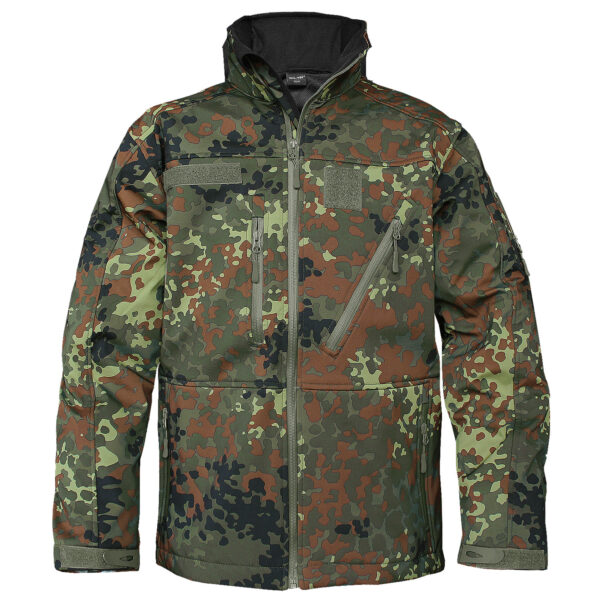 Softshell Jacke SCU 14 flecktarn S