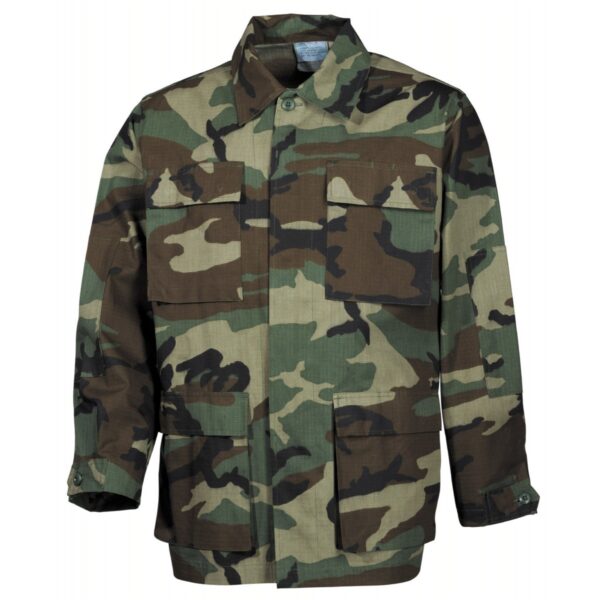 US BDU Ripstop Feldjacke woodland Restposten XXL