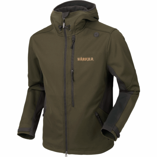 Härkila Lagan jacke Willow green/ Deep brown Größe: 46