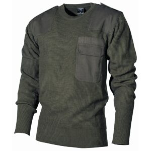 Bundeswehr Pullover Acryl oliv Bekl. 50