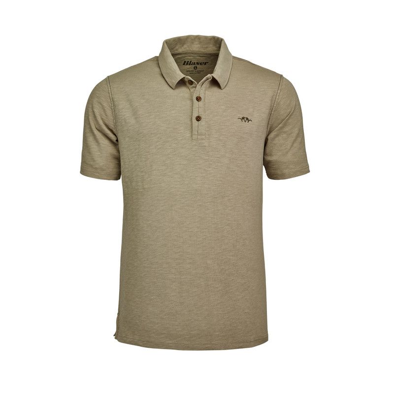 Blaser Polo Hemd Herren Größe: L, Farbe: Oliv