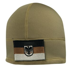 Bundeswehr Einsatz Mütze mit ID-Klettfläche coyote L