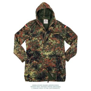 Bundeswehr Parka Feldjacke mit Futter flecktarn neu BW 14