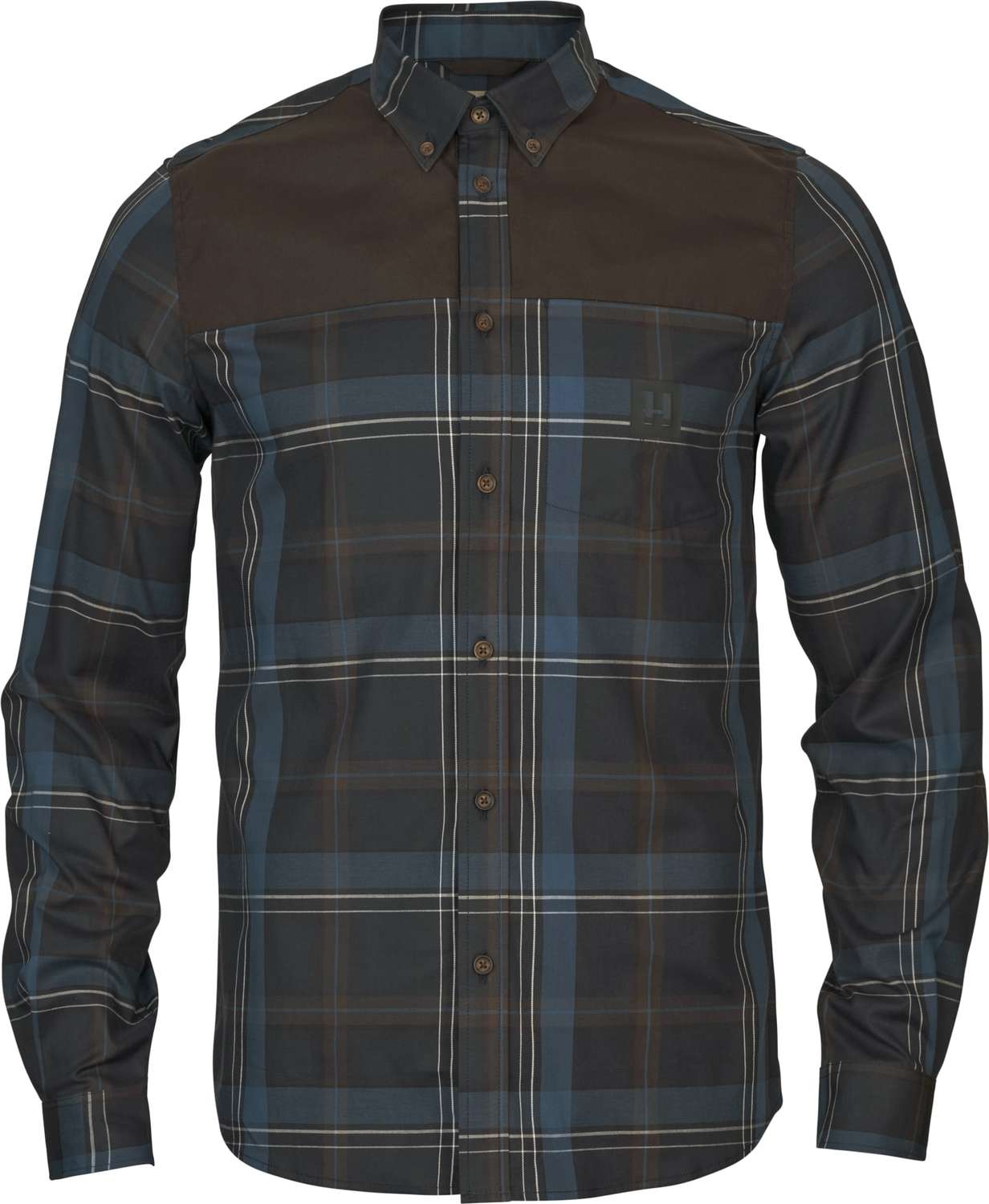 Härkila Anker Hemd Blau