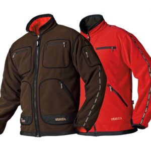 Härkila Kamko Fleecejacke Größe: 5XL, Farbe: Brown/Red